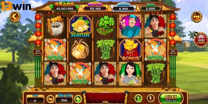 Cây khế là biểu tượng trung tâm trong game