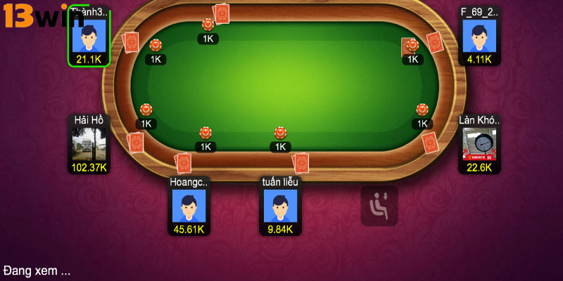 Luật chơi game bài liêng 13Win vô cùng đơn giản, dễ tiếp cân