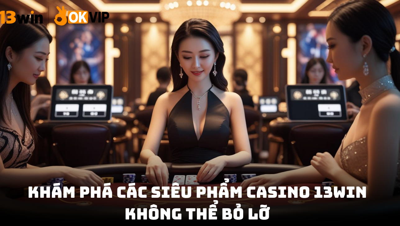 Khám phá các siêu phẩm casino 13WIN không thể bỏ lỡ